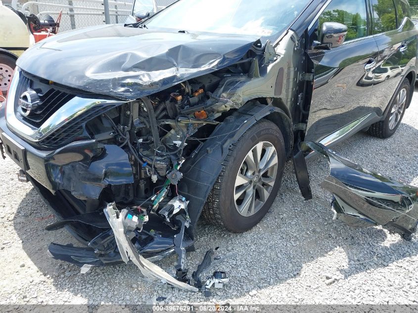 2018 Nissan Murano S VIN: 5N1AZ2MH1JN177923 Lot: 39676291