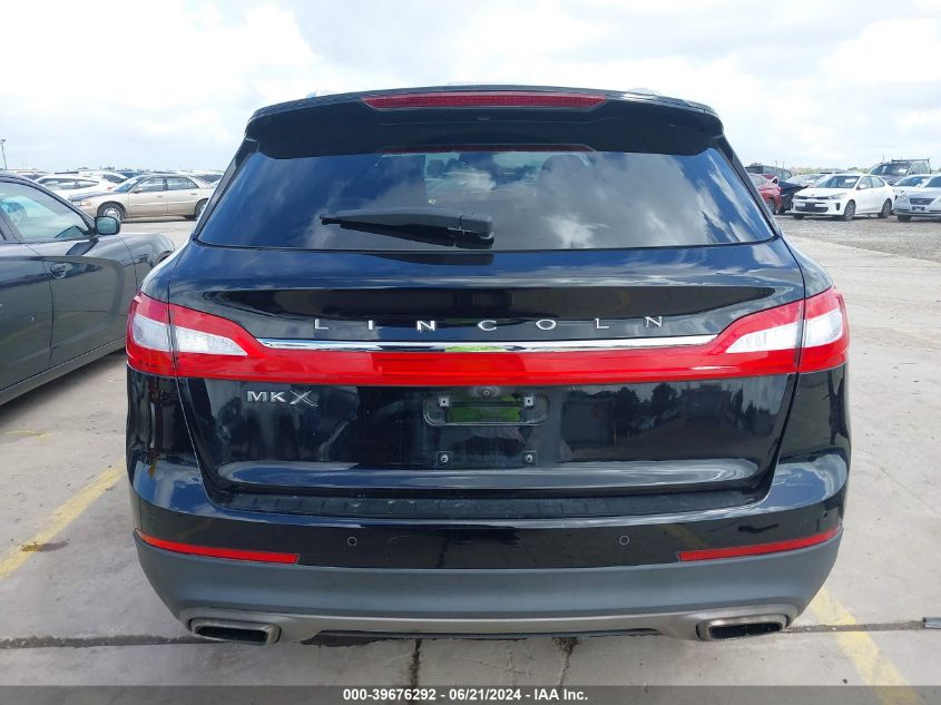 2018 Lincoln Mkx Reserve VIN: 2LMPJ6LR8JBL13581 Lot: 39676292