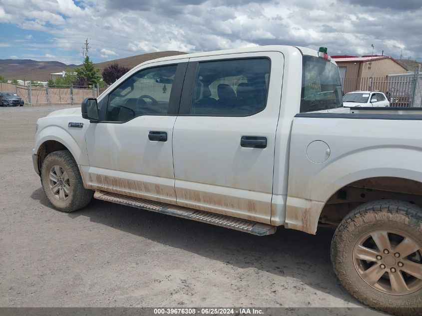 2018 Ford F-150 Xl VIN: 1FTEW1EG0JKE26163 Lot: 39676308