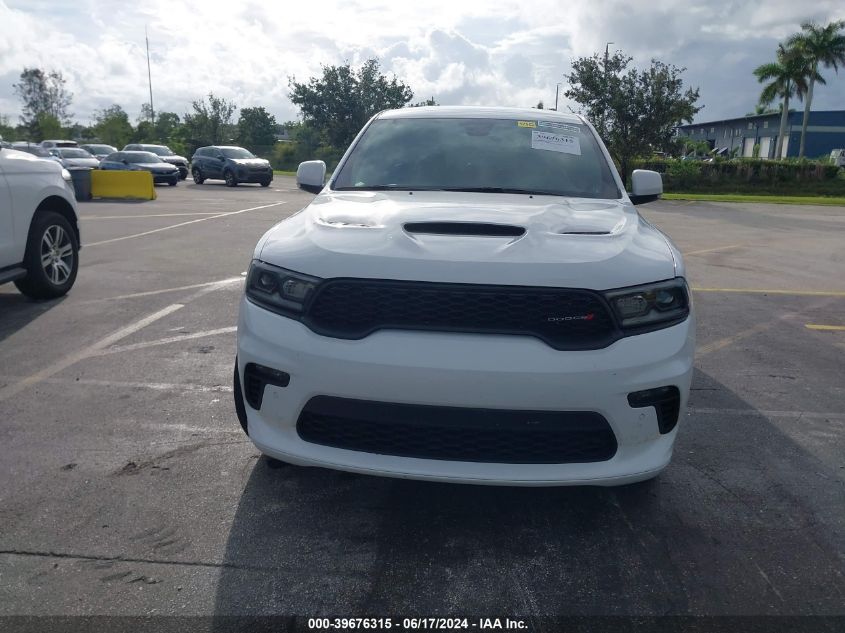 2022 Dodge Durango R/T Rwd VIN: 1C4SDHCT8NC226052 Lot: 39676315