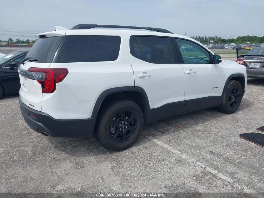 VIN 1GKKNLLSXMZ138188 2021 GMC ACADIA AT4