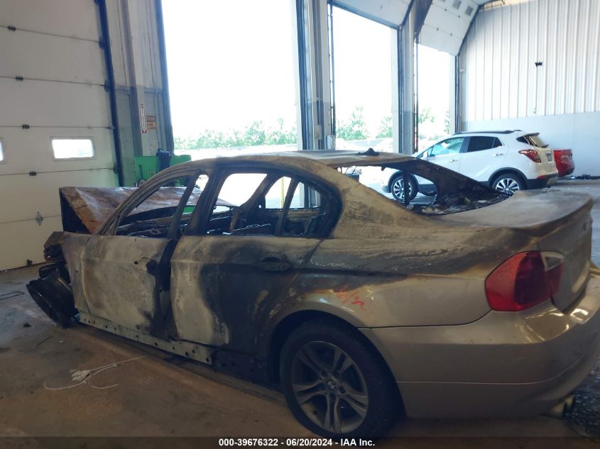 2008 BMW 328 Xi VIN: WBAVC935X8K038163 Lot: 39676322