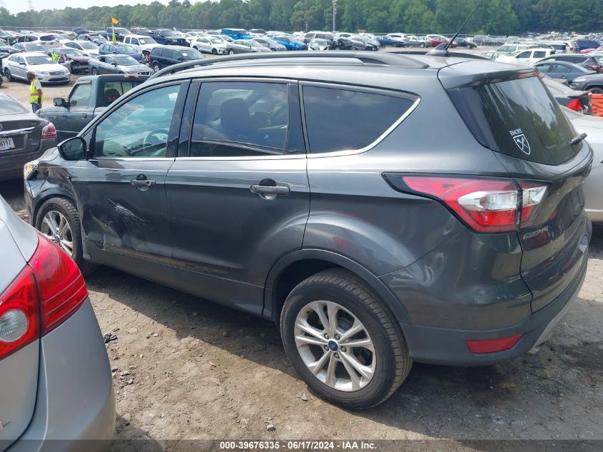 2018 Ford Escape Sel VIN: 1FMCU9HD6JUA72677 Lot: 39676335