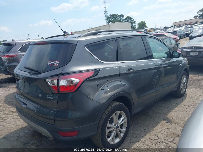 2018 Ford Escape Sel VIN: 1FMCU9HD6JUA72677 Lot: 39676335