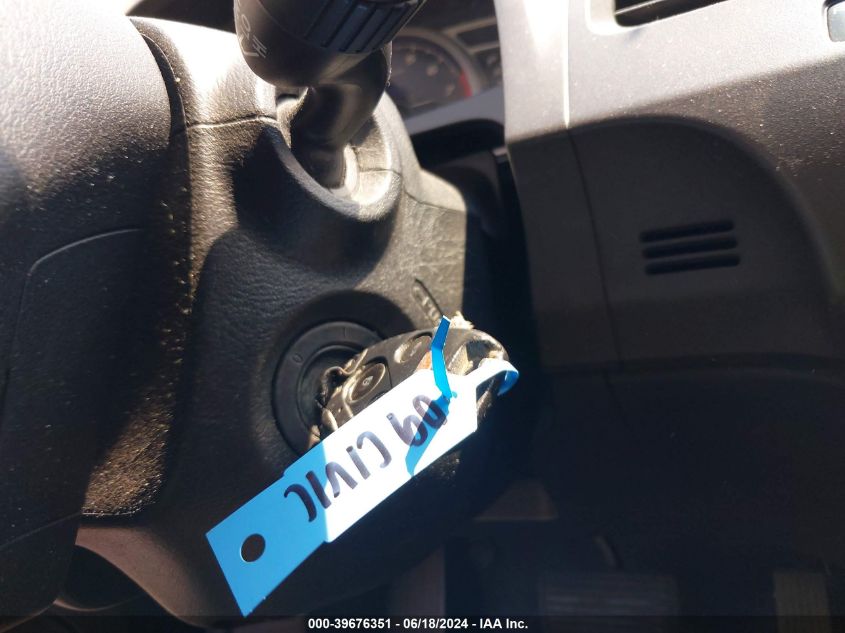 2009 Honda Civic Ex VIN: 2HGFG12899H538785 Lot: 39676351