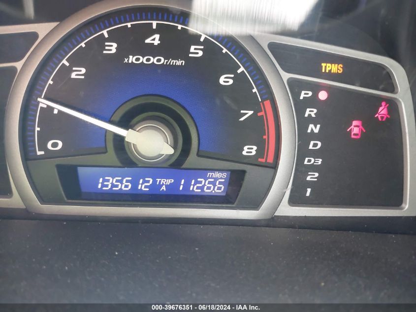 2009 Honda Civic Ex VIN: 2HGFG12899H538785 Lot: 39676351