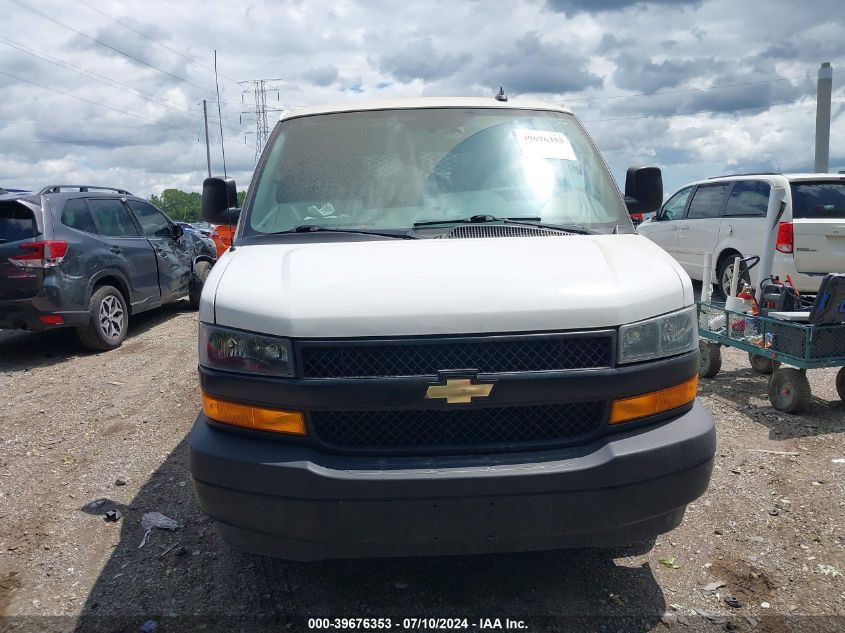 2019 Chevrolet Express 2500 Work Van VIN: 1GCWGAFG7K1203609 Lot: 39676353