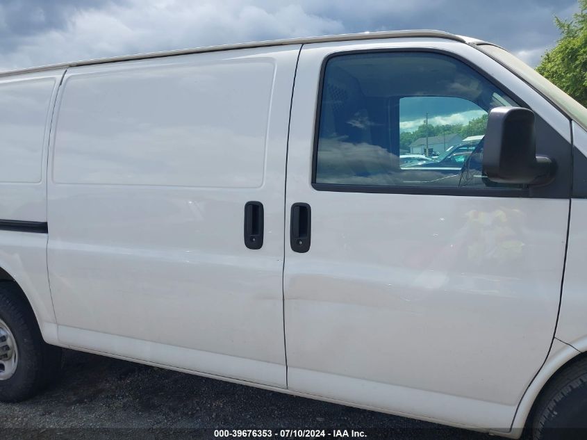 2019 Chevrolet Express 2500 Work Van VIN: 1GCWGAFG7K1203609 Lot: 39676353