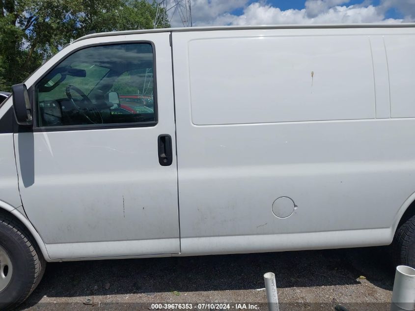 2019 Chevrolet Express 2500 Work Van VIN: 1GCWGAFG7K1203609 Lot: 39676353