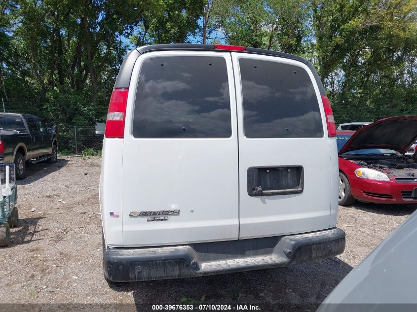 2019 Chevrolet Express 2500 Work Van VIN: 1GCWGAFG7K1203609 Lot: 39676353
