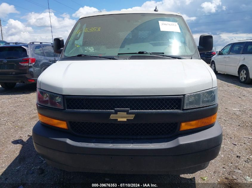 2019 Chevrolet Express 2500 Work Van VIN: 1GCWGAFG7K1203609 Lot: 39676353