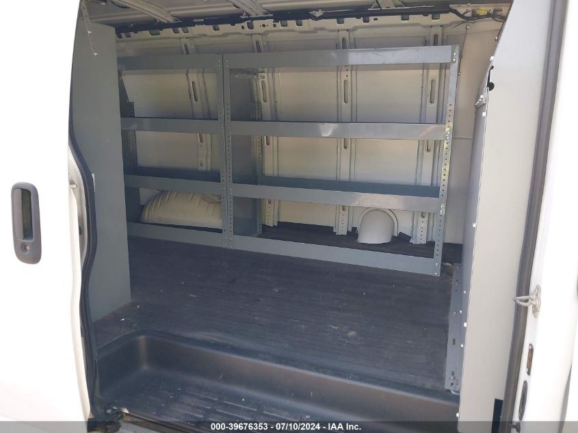 2019 Chevrolet Express 2500 Work Van VIN: 1GCWGAFG7K1203609 Lot: 39676353