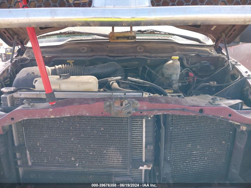 2003 Dodge Ram 1500 Slt/Laramie/St VIN: 1D7HA18Z93S121228 Lot: 39676358