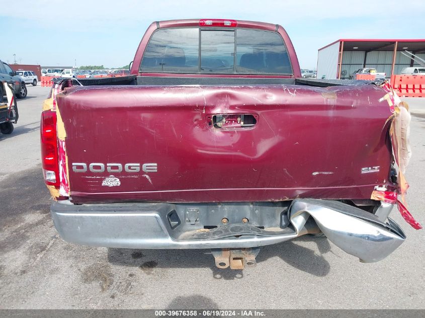2003 Dodge Ram 1500 Slt/Laramie/St VIN: 1D7HA18Z93S121228 Lot: 39676358