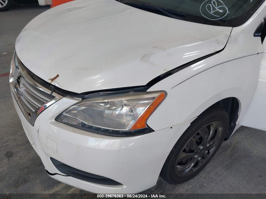 2014 Nissan Sentra Fe+ S/Fe+ Sv/S/Sl/Sr/Sv VIN: 3N1AB7AP2EY260564 Lot: 39676363