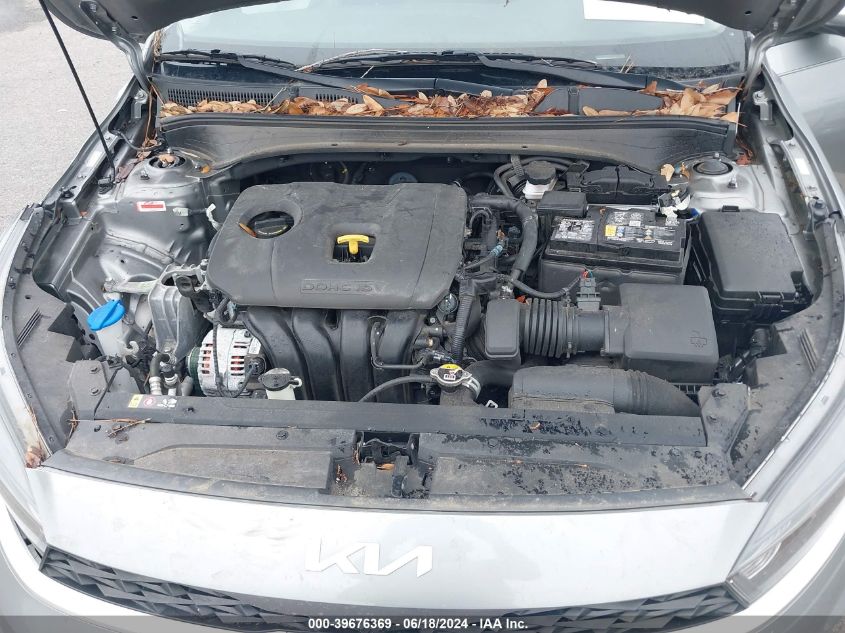 2022 Kia Forte Lxs VIN: 3KPF24AD1NE465284 Lot: 39676369