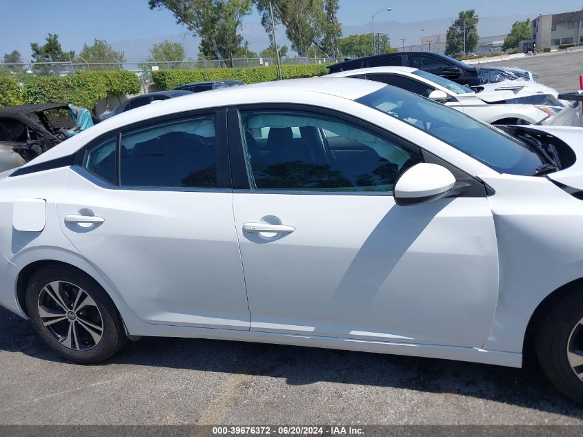 2022 Nissan Sentra Sv VIN: 3N1AB8CV6NY222319 Lot: 39676372