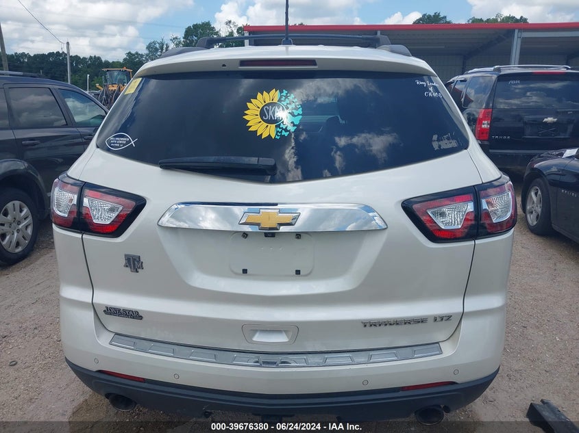 2013 Chevrolet Traverse Ltz VIN: 1GNKRLKD7DJ201255 Lot: 39676380