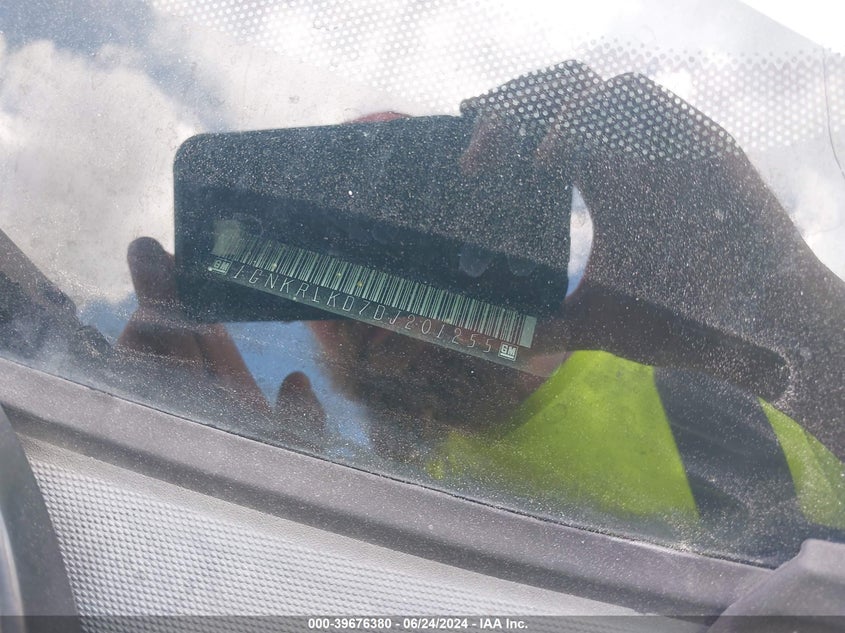 2013 Chevrolet Traverse Ltz VIN: 1GNKRLKD7DJ201255 Lot: 39676380