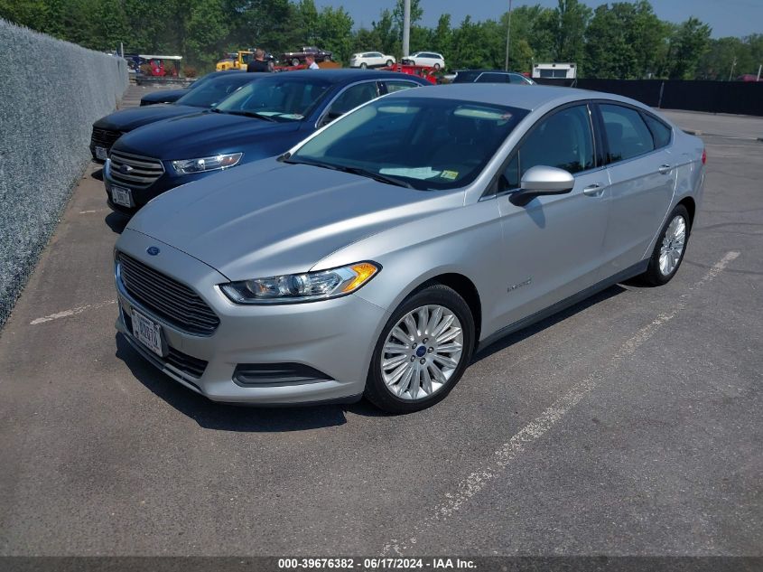 2016 Ford Fusion Hybrid S VIN: 3FA6P0UU3GR203368 Lot: 39676382