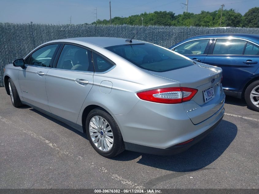 2016 Ford Fusion Hybrid S VIN: 3FA6P0UU3GR203368 Lot: 39676382