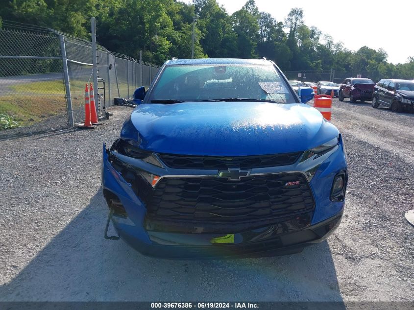 2021 Chevrolet Blazer Awd Rs VIN: 3GNKBKRS4MS501711 Lot: 39676386