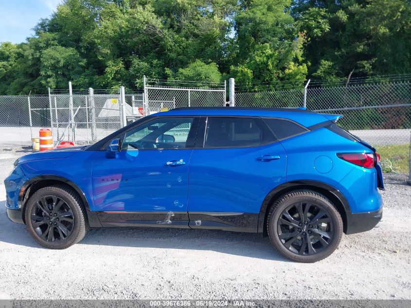 2021 Chevrolet Blazer Awd Rs VIN: 3GNKBKRS4MS501711 Lot: 39676386