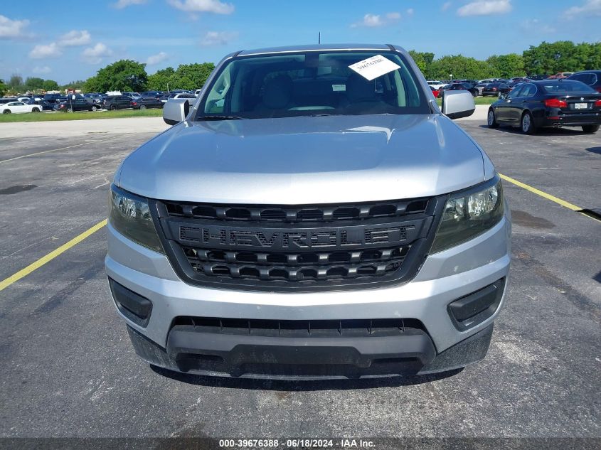 2020 Chevrolet Colorado 2Wd Short Box Wt VIN: 1GCGSBEA4L1124647 Lot: 39676388