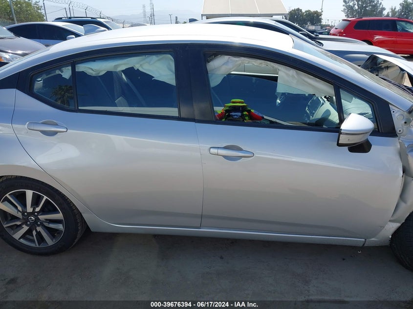 2021 Nissan Versa Sv Xtronic Cvt VIN: 3N1CN8EV0ML832774 Lot: 39676394