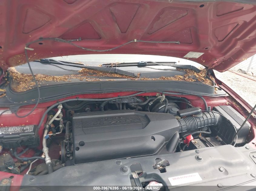 2004 Honda Pilot Exl VIN: 2HKYF18574H594232 Lot: 39676395