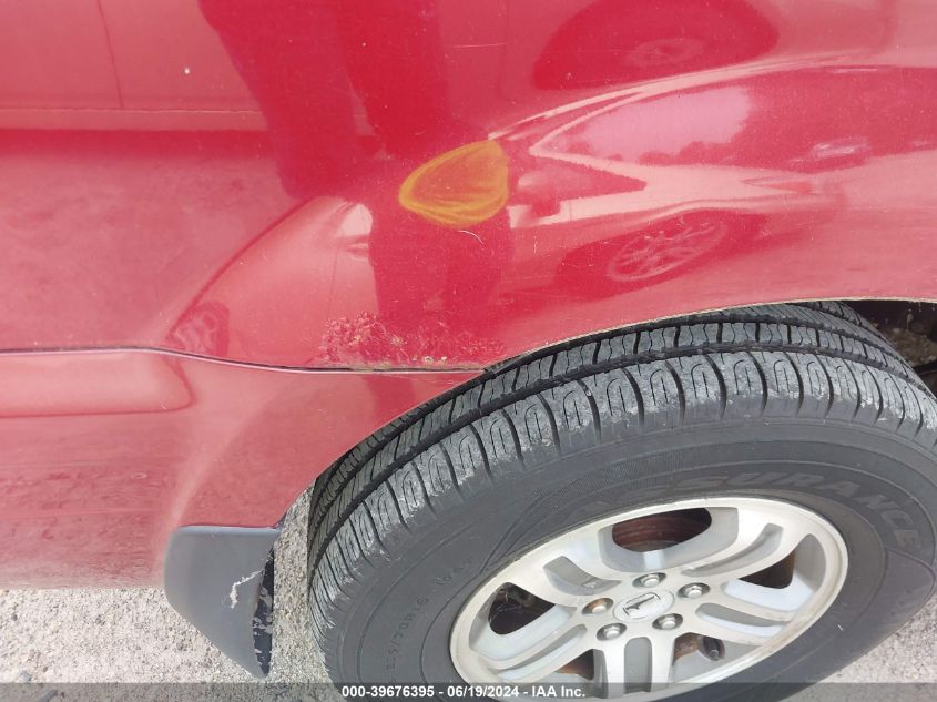 2004 Honda Pilot Exl VIN: 2HKYF18574H594232 Lot: 39676395