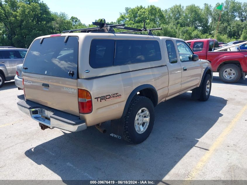 1999 Toyota Tacoma VIN: 4TAWN72N7XZ569278 Lot: 39676419