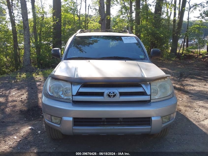 2003 Toyota 4Runner Sr5 V6 VIN: JTEZU14R738007264 Lot: 39676426