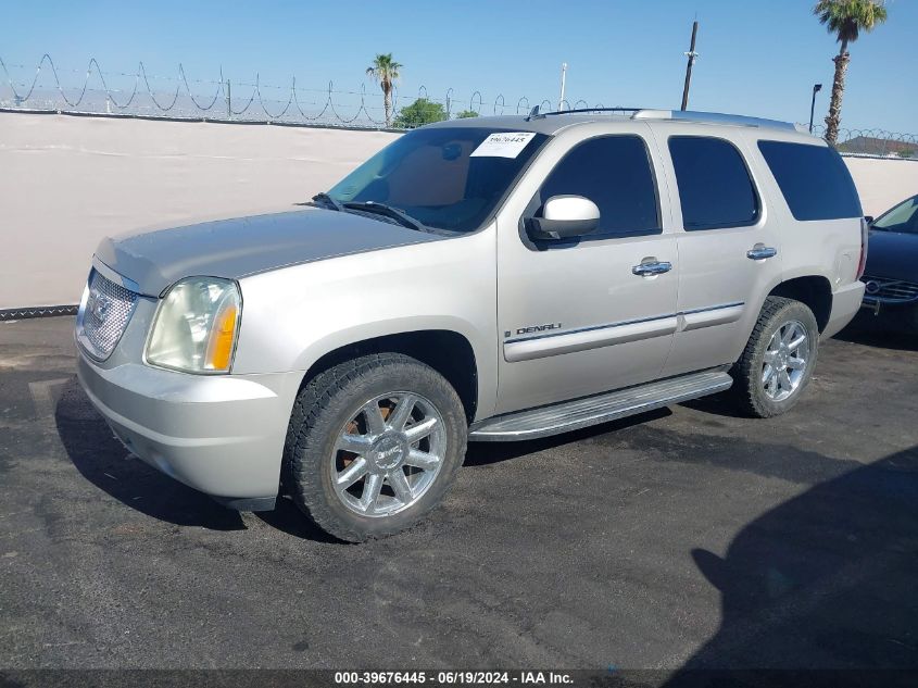 2007 GMC Yukon Denali VIN: 1GKFK63867J281805 Lot: 39676445