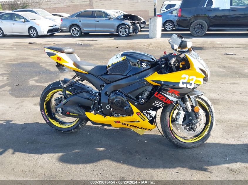 2017 SUZUKI GSX-R600 - JS1GN7FA4H2101531