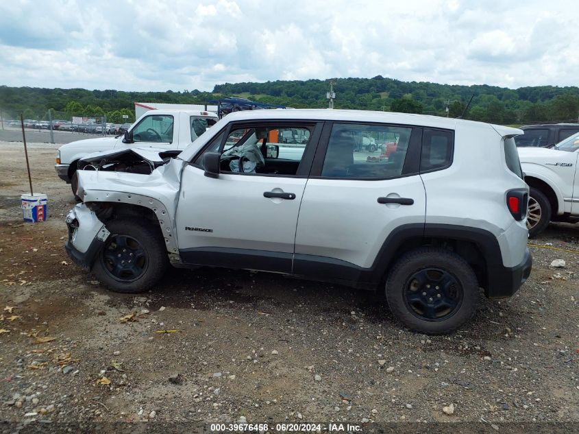 2019 Jeep Renegade Sport 4X4 VIN: ZACNJBAB6KPK02012 Lot: 39676458