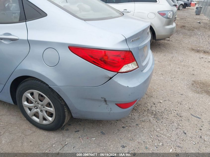 2013 Hyundai Accent Gls VIN: KMHCT4AE9DU522688 Lot: 39676477