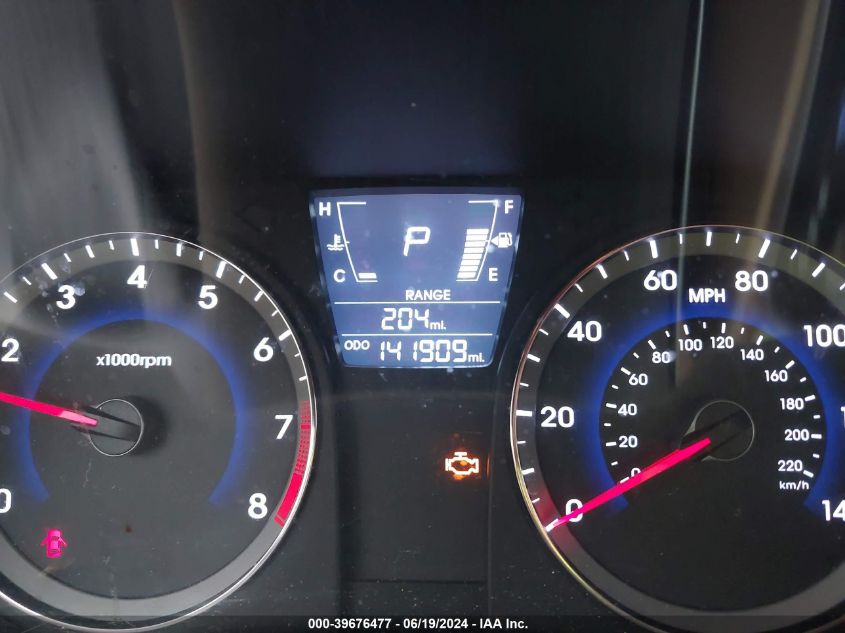 2013 Hyundai Accent Gls VIN: KMHCT4AE9DU522688 Lot: 39676477