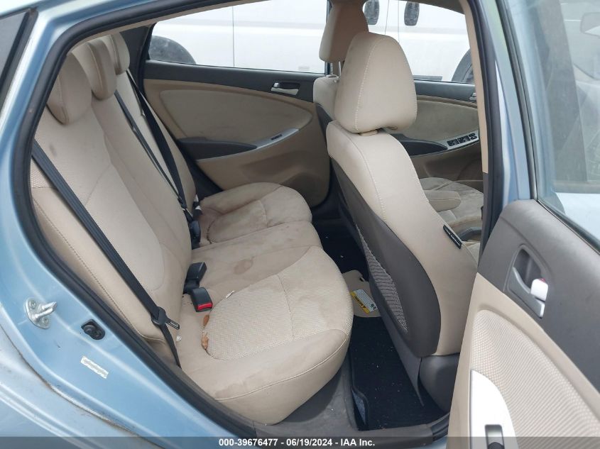 2013 Hyundai Accent Gls VIN: KMHCT4AE9DU522688 Lot: 39676477