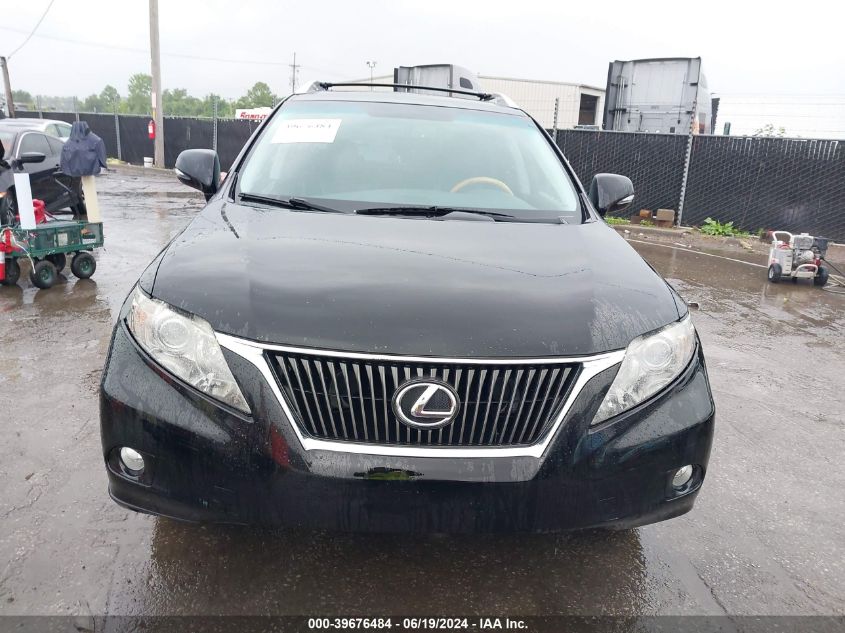2010 Lexus Rx 350 350 VIN: 2T2BK1BA2AC052053 Lot: 39676484