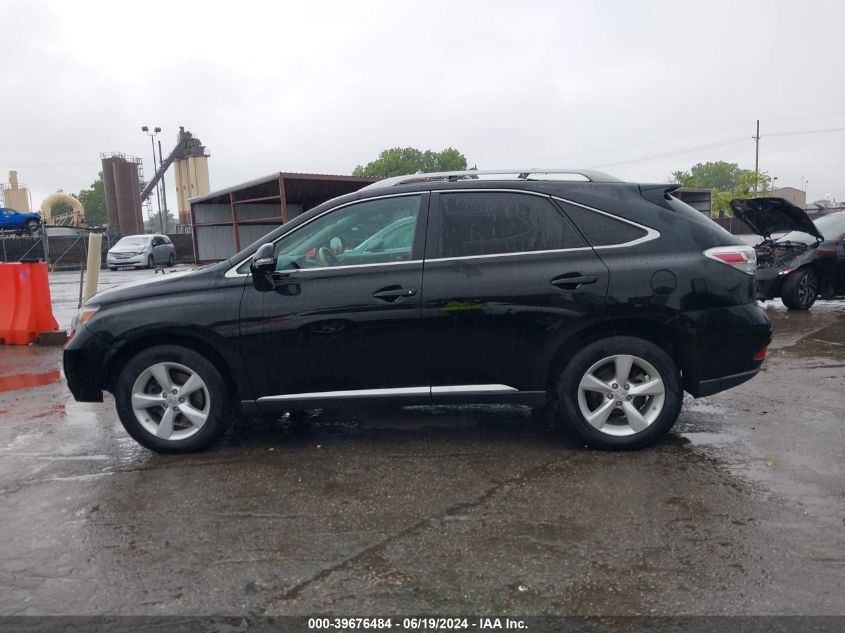 2010 Lexus Rx 350 350 VIN: 2T2BK1BA2AC052053 Lot: 39676484