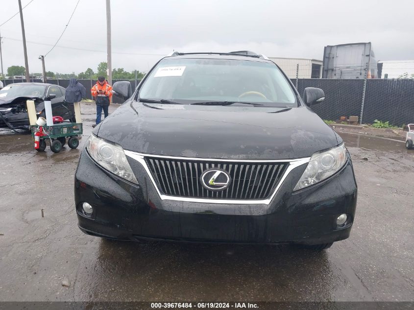 2010 Lexus Rx 350 350 VIN: 2T2BK1BA2AC052053 Lot: 39676484
