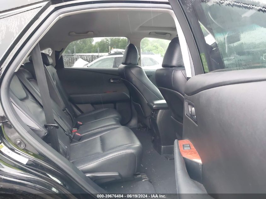 2010 Lexus Rx 350 350 VIN: 2T2BK1BA2AC052053 Lot: 39676484