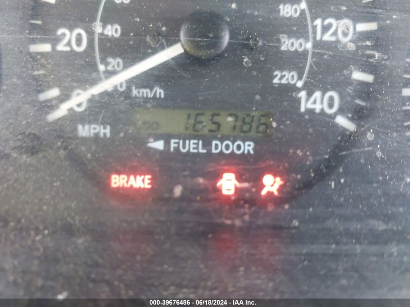 2000 Toyota Camry Xle V6 VIN: JT2BF28K5Y0287025 Lot: 39676486