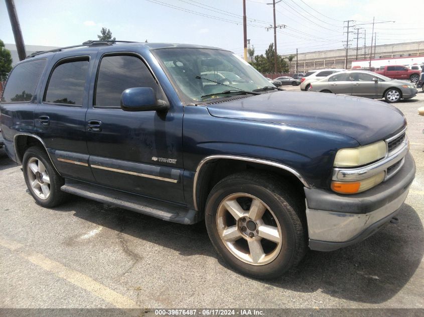 2001 Chevrolet Tahoe Lt VIN: 1GNEK13T01J173435 Lot: 39676487