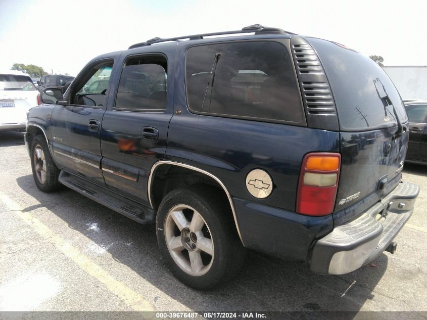 2001 Chevrolet Tahoe Lt VIN: 1GNEK13T01J173435 Lot: 39676487