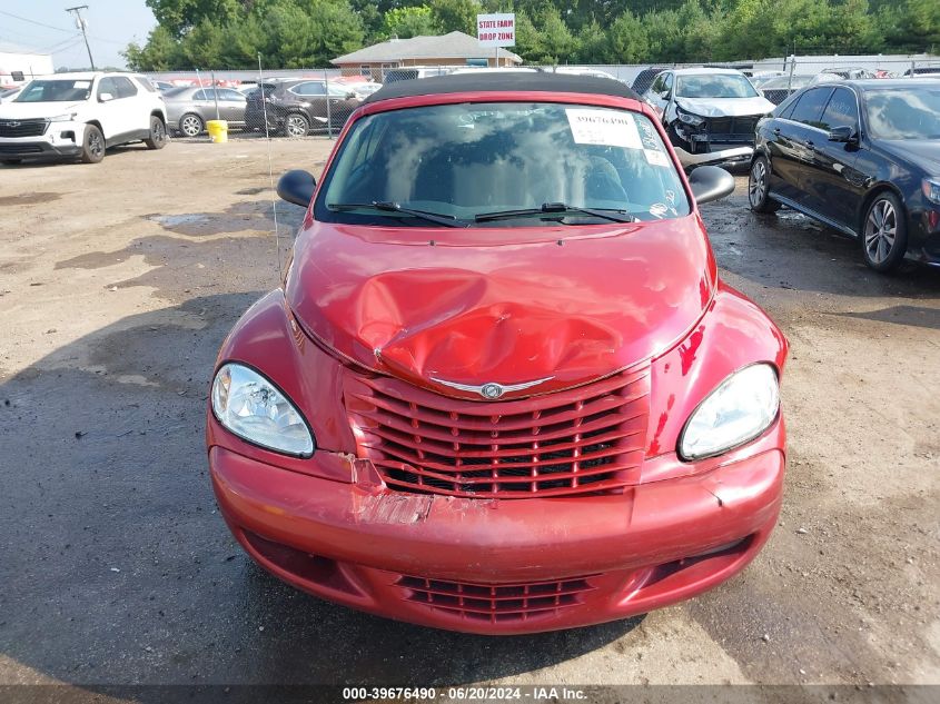 2005 Chrysler Pt Cruiser Touring VIN: 3C3AY55E75T344194 Lot: 39676490