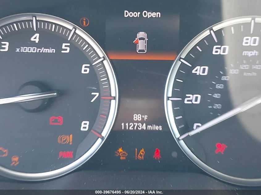 2017 Acura Mdx Technology VIN: 5FRYD3H53HB012762 Lot: 39676495