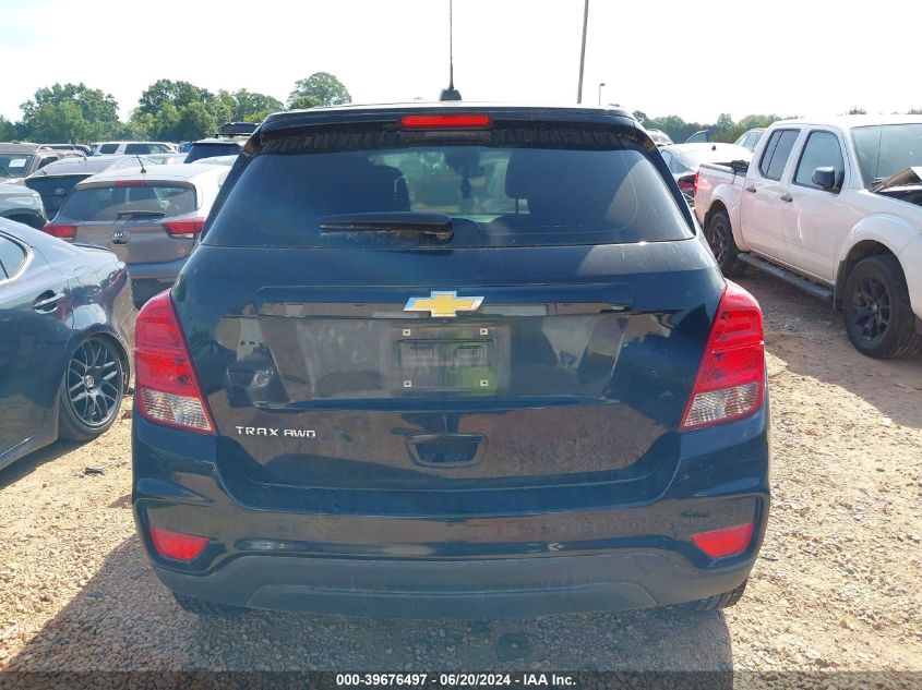 2017 Chevrolet Trax Ls VIN: 3GNCJNSB1HL262038 Lot: 39676497