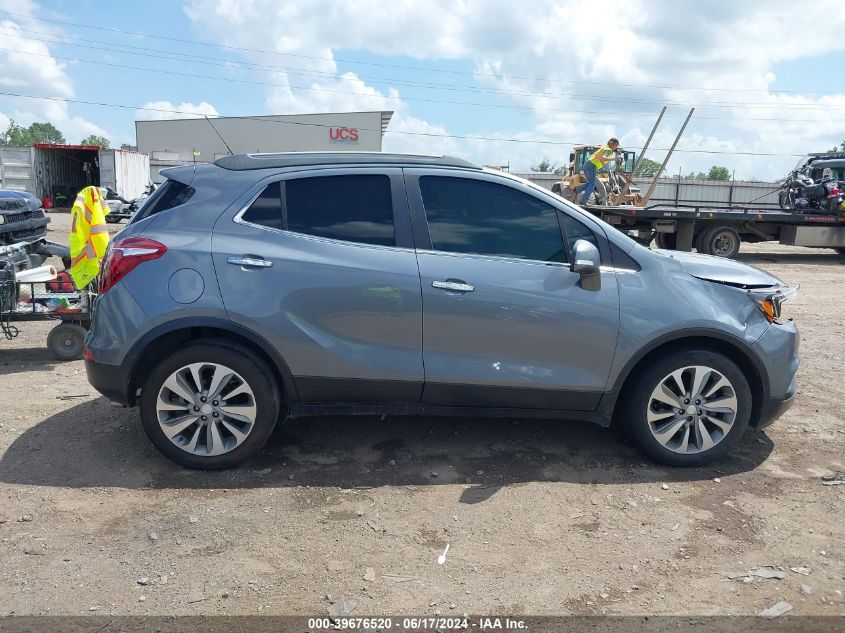 2019 Buick Encore Fwd Preferred VIN: KL4CJASB8KB877075 Lot: 39676520